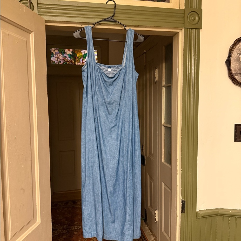 Blue Jean Maxi Dress